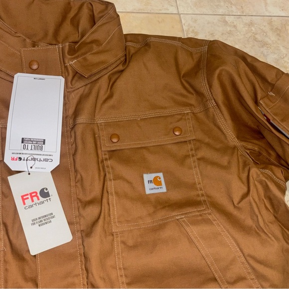 Carhartt Men's Full Swing Brown Jacket NWT - Picture 7 of 9
